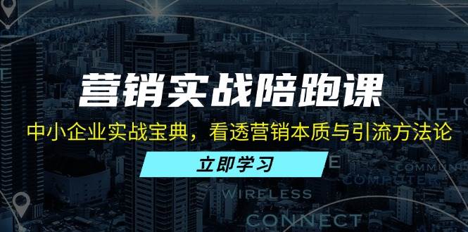 （13146期）营销实战陪跑课：中小企业实战宝典，看透营销本质与引流方法论-副业猫