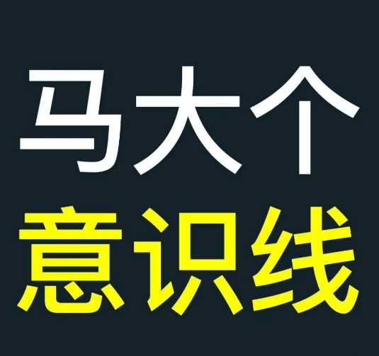 马大个意识线，一门改变人生意识的课程，讲解什么是能力线什么是意识线-副业猫