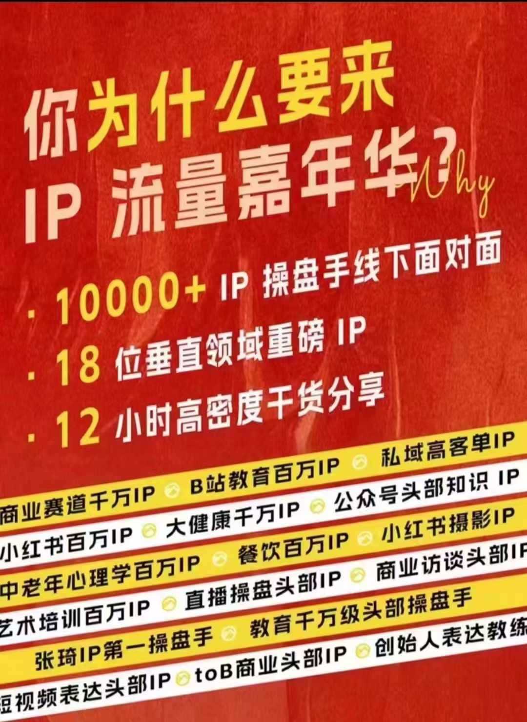 群响IP流量嘉年华，​现场视频+IP江湖2024典藏版PPT-副业猫